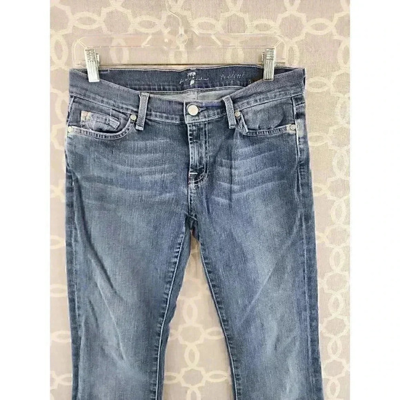 7 Far All Mandkind Bootcut Women' s Jeans 29 - Picture 3 of 10